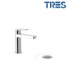 Mitigeur lavabo Chrome - TRES 21110301D