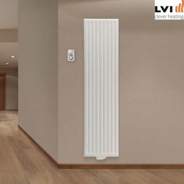 Radiateur électrique inertie fluide YALI DIGITAL Plinthe - LVI - Vita  Habitat