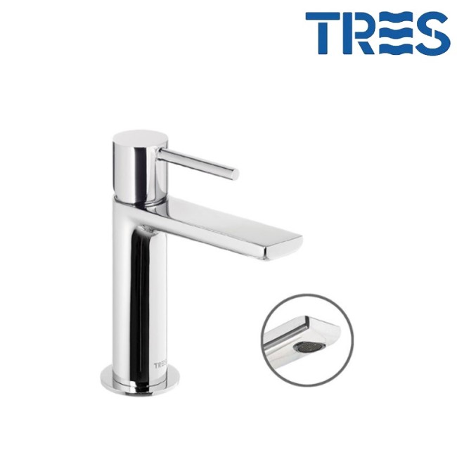 Mitigeur lavabo Chrome - TRES 06210302D
