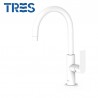 Mitigeur lavabo Blanc Mat - TRES 20020505BM