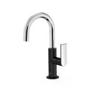 Mitigeur lavabo Noir Chrome  - TRES 20020504NE