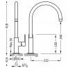 Mitigeur lavabo Acier - TRES 20020506AC