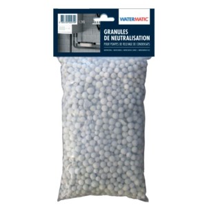 Granules de neutralisation pour pompes de relevage de condensats - WATERMATIC