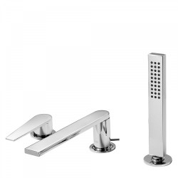 Accessoire porte-serviettes pour robinet avec douche pour WC Support Or 24K  - TRES 03412401OR - Vita Habitat