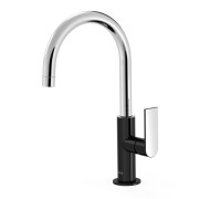 Mitigeur lavabo Noir Chrome - TRES 20020505NE