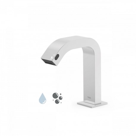 Lavabo avec distributeur électronique de savon Chromé - TRES 39210304 