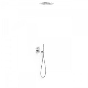 Kit de douche encastré Rapid-Box Chromé - TRES 06228005 