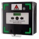 Bouton noir déclencheur pour alerte et action du ppms, sonore, lumineux - AIPHONE BDNL