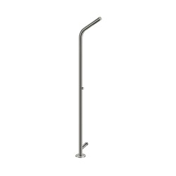 Colonne De Douche De Piscine Outdoor 100 % Inox Ø 60 Temporise - WX71528 CRISTINA ONDYNA 