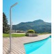 Colonne De Piscine Outdoor 100 % Inox Ø 60 Mitigeur Avec Douchette - WX72828 CRISTINA ONDYNA
