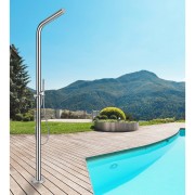 Colonne De Piscine Outdoor 100 % Inox Ø 60 Mitigeur Avec Douchette  - WX72828 CRISTINA ONDYNA 