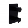 Facade Externe Foil Laiton 2 Sorties Blackmat - FL75213 CRISTINA ONDYNA