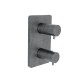 Facade Externe Foil Laiton 2 Sorties Métal Brossé - FL75277 CRISTINA ONDYNA