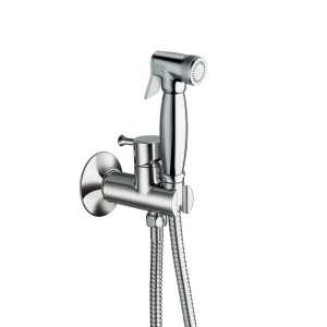 Kit Wc Mitigeur  Retro Avec Flexible Et Douchette A Impulsion - WJ67151 CRISTINA ONDYNA 