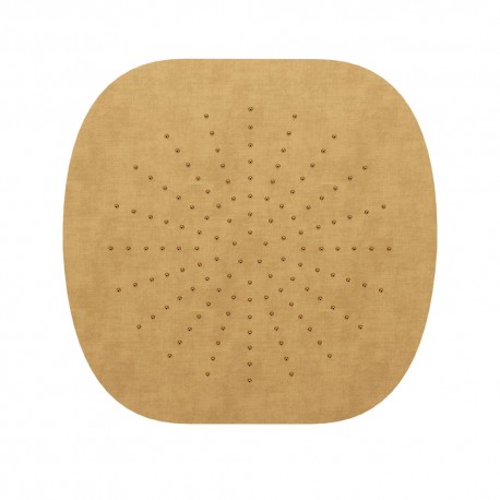 Douche de tête extra-plate Sandwich FOIL Or Brossé - PD95696P CRISTINA ONDYNA