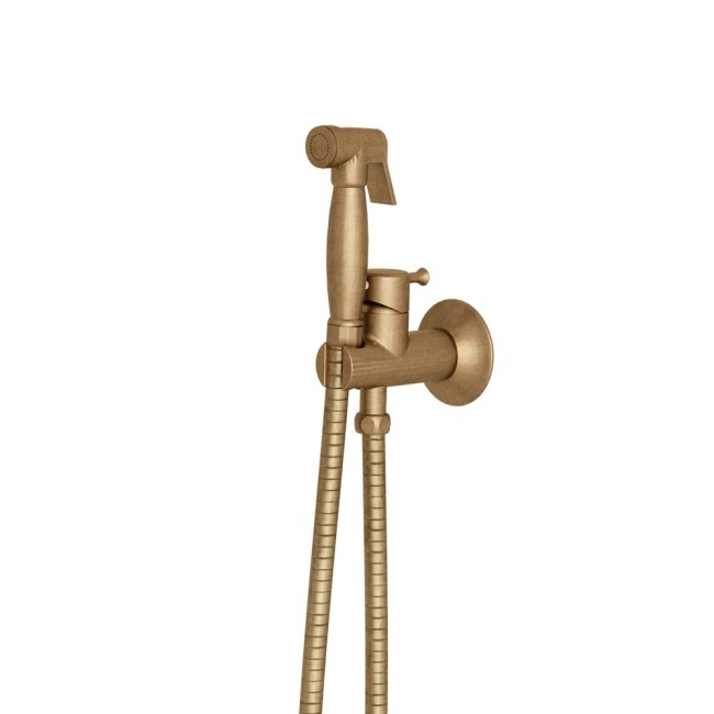 Kit Wc Mitigeur  Retro Avec Flexible Et Douchette A Impulsion - WJ67192 CRISTINA ONDYNA 