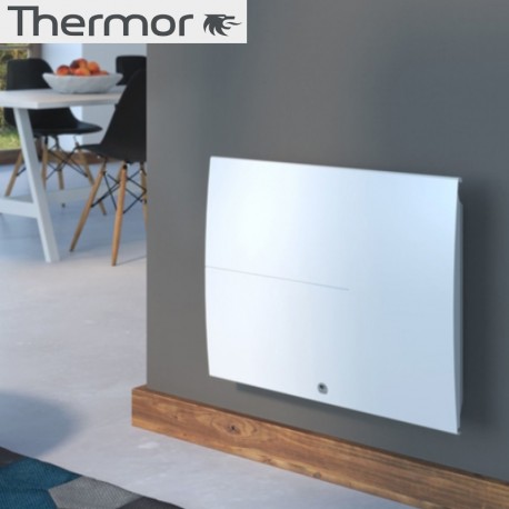 Radiateur électrique THERMOR MYTHIK Vertical 1500W Alu Satiné - 460271 -  Vita Habitat