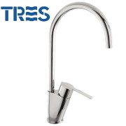Mitigeur cuisine évier Chrome  - TRES 181341