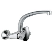 Mitigeur évier mural  Chrome - TRES 172420