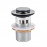 Bonde de lavabo avec trop‑plein diam 37 mm CLICK‑CLACK Chromé - TRES 134215025