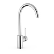 Mitigeur cuisine évier Chromé - TRES 21644020