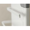 Sèche-serviettes électrique MAJORQUE soufflant compact blanc 1400W - 493151