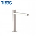 Mitigeur lavabo Acier - TRES 21120301AC