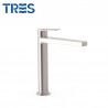 Mitigeur lavabo Acier - TRES 21120301AC