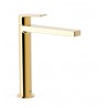 Mitigeur lavabo Or 24K - TRES 21120301OR