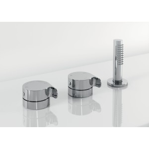 Robinetterie chromée avec mitigeur Thermostatique GAMMA - KINÉDO ROGGAEX