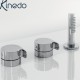 Robinetterie chromée avec mitigeur Thermostatique GAMMA - KINÉDO ROGGAEX