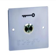 Bouton poussoir de sortie à double sécurités no/nf pour pot d'entraxe 60 mm - AIPHONE BP60