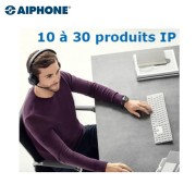 Forfait mise en service par tél. sur rendez-vous - de 10 à 30 produits ip maxi - AIPHONE MSIPTELPLUS