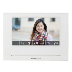 Moniteur mains libres écran 7" avec zoom 9 zones, boucle magnétique & wi-fi intégré - AIPHONE GT1C7WL