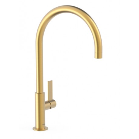 Mitigeur lavabo Or Mat 24K - TRES 21190601OM