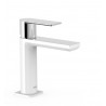 Mitigeur lavabo Blanc Chrome - TRES 20010301BL