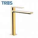 Mitigeur lavabo Or 24K - TRES 20020303OR