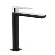 Mitigeur lavabo Noir Chrome - TRES 20020303NE