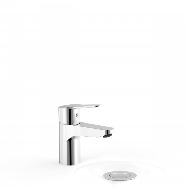 Mitigeur lavabo écologique Bonde CLICK‑CLACK Chromé - TRES 21510410D - Vita  Habitat