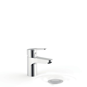 Mitigeur lavabo Bonde CLICK‑CLACK Chromé - TRES 21510303D