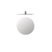 Douche acier inoxydable de tête anticalcaire à rotule diam 250 Chromé - TRES 134315003 