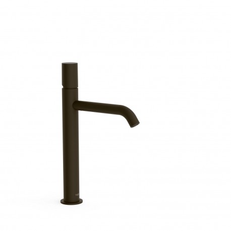 Mitigeur lavabo  Noir métallisé brossé - TRES 26130701KMB 