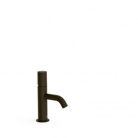 Mitigeur lavabo  Noir métallisé brossé - TRES 26190301KMB 