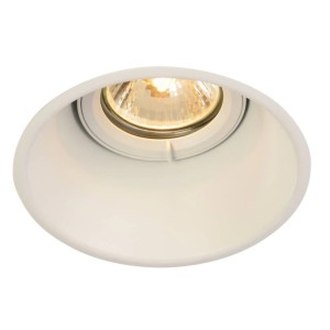 Plafonnier encastré HORN-T rond blanc inclinable - SLV 113141