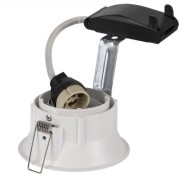 Plafonnier encastré HORN-T rond blanc inclinable - SLV 113141