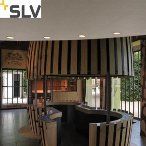 Plafonnier encastré HORN-T rond blanc inclinable - SLV 113141