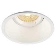Plafonnier encastré HORN-O rond blanc - SLV 113161