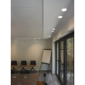 Plafonnier encastré HORN-O rond blanc - SLV 113161