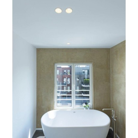 Plafonnier encastré HORN-O rond blanc - SLV 113161