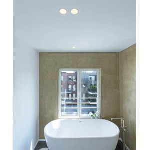 Plafonnier encastré HORN-O rond blanc - SLV 113161